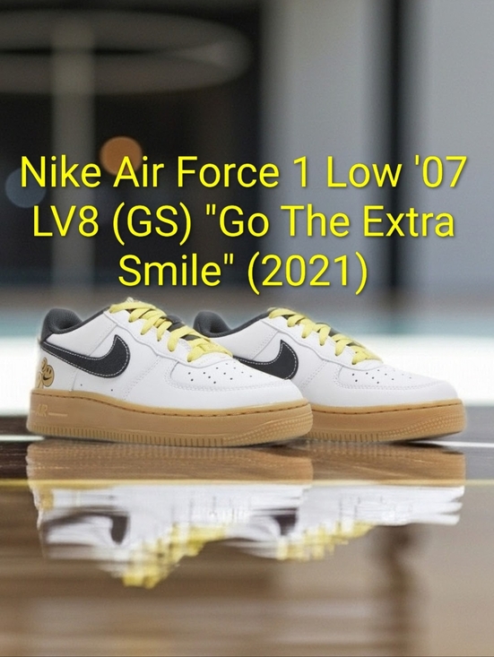 Nike Other - Nike Air Force 1 Low '07 LV8 (GS) "Go The Extra Smile" (2021) (GS) M5Y/W6.5 EUC